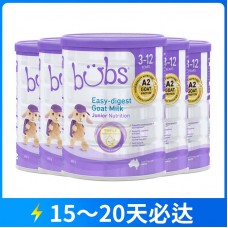 【12月大促】【快线】【新西兰直邮包邮】Bubs 儿童山羊A2配方奶粉4段 800克x6罐（3-12岁适用）【收件人身份证必须上传】【新疆、西藏、内蒙古、青海、宁夏、海南、甘肃，需加收运费】